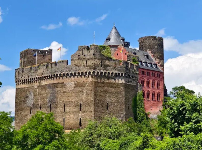 Schoenburg Castle, Oberwesel, Germany, Germany